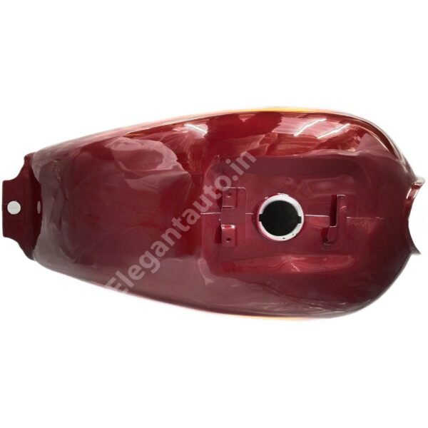 HERO Splendor Pro Petrol Tank 2019 RED - Image 2