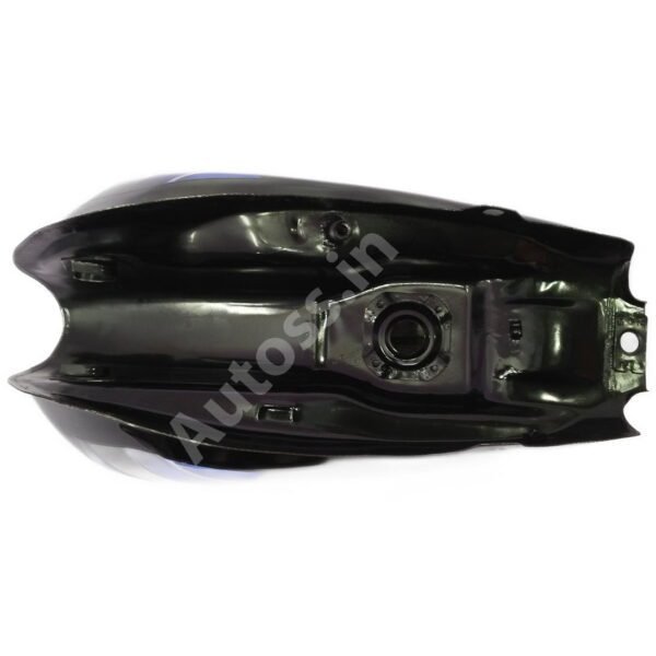 HERO Splendor Pro Petrol Tank BLACK and BLUE - Image 3