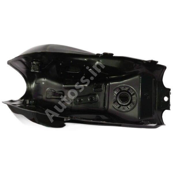 HERO Super Splendor Petrol Tank BS6 BLACK and SILVER - Image 3