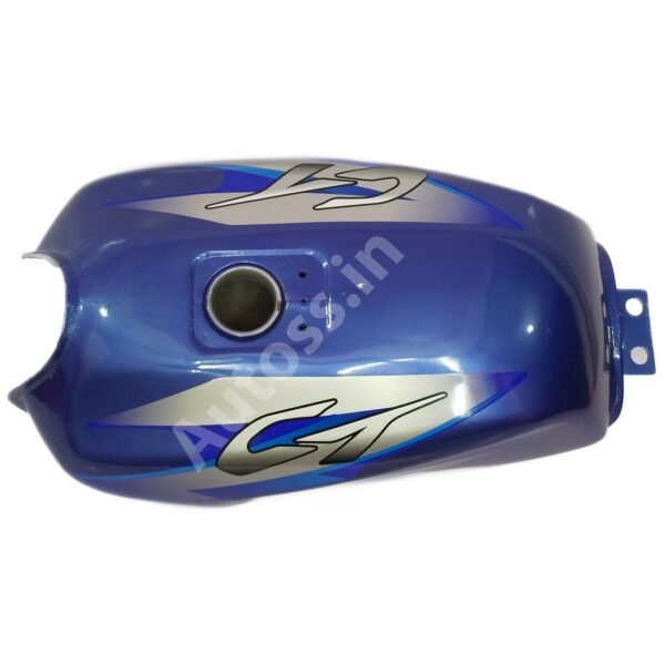 BAJAJ CT New Model Petrol Tank 2019 BLUE - Image 2