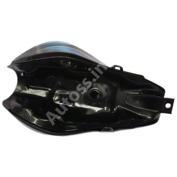 BAJAJ Discover 100 Petrol Tank BLUE and BLACK - Image 3