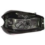 HERO PASSION PRO Petrol Tank BLACK and RED - Image 3