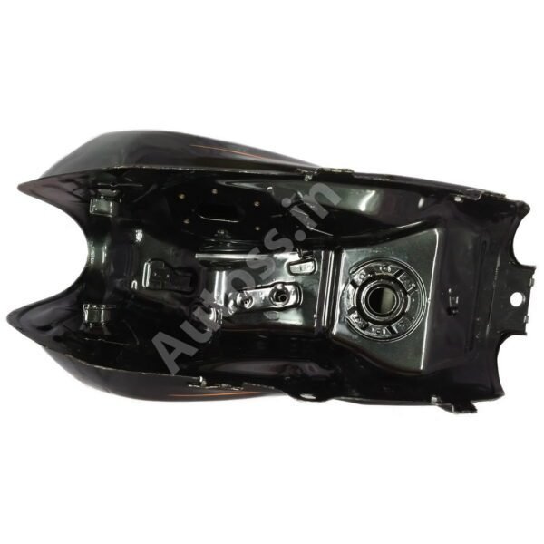 HERO Super Splendor BS6 Petrol Tank BLACK and ORANGE - Image 3