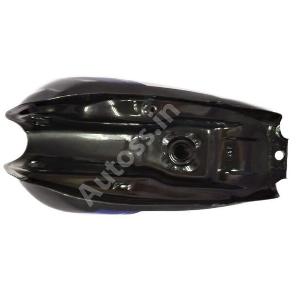 HERO Splendor Plus PETROL TANK BLACK and BLUE - Image 3