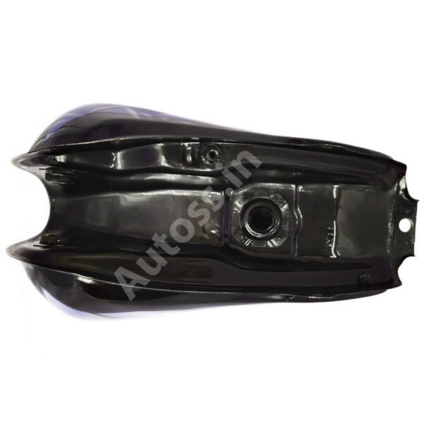 HERO Passion Plus Alloy Wheel PETROL TANK BLACK and BLUE - Image 3