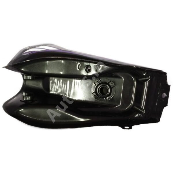 HERO CD Deluxe New Model Petrol Tank BLACK BLUE - Image 3