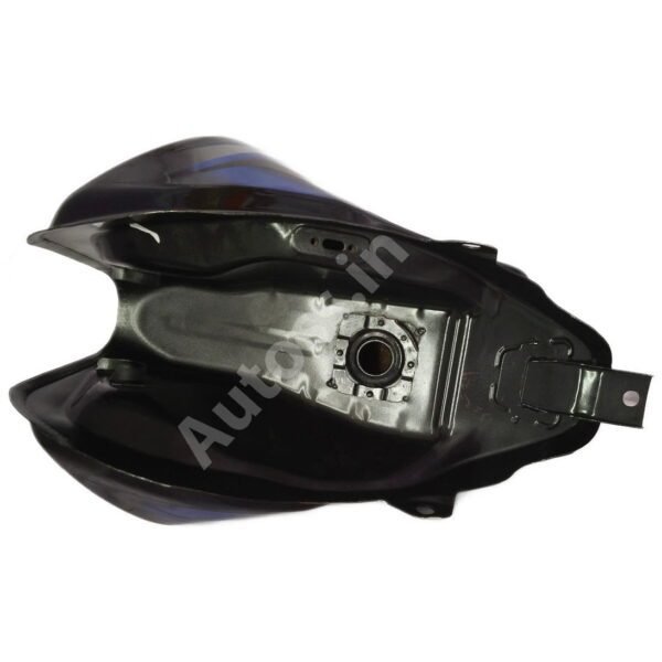 BAJAJ Discover M Petrol Tank BLACK and BLUE - Image 3