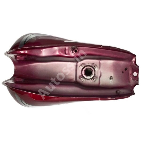 HERO Passion Plus Alloy Wheel PETROL TANK WIND RED - Image 3