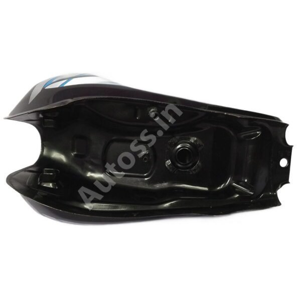 HERO HFDX 2016 Petrol Tank BLACK and BLUE - Image 3