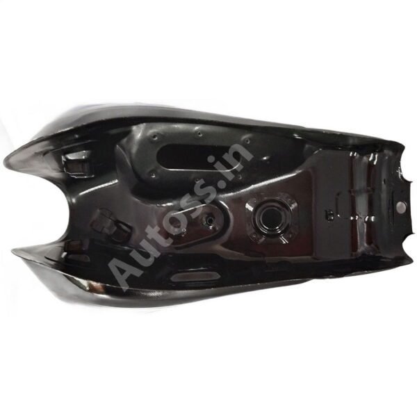 HERO HFDX BS6 Petrol Tank BLACK AND SKY BLUE - Image 3
