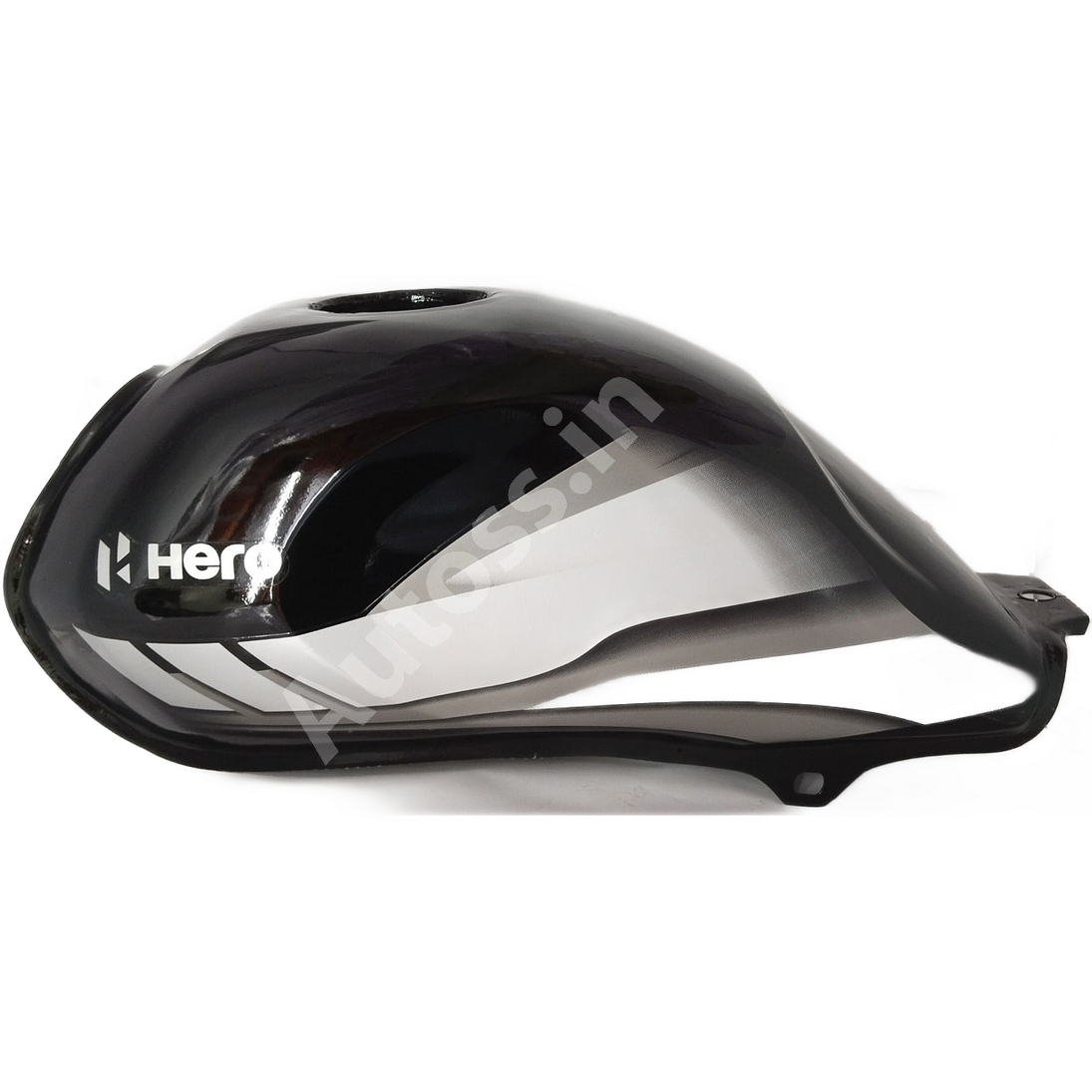 HERO HFDX BS6 PETROL TANK BLACK and GREY