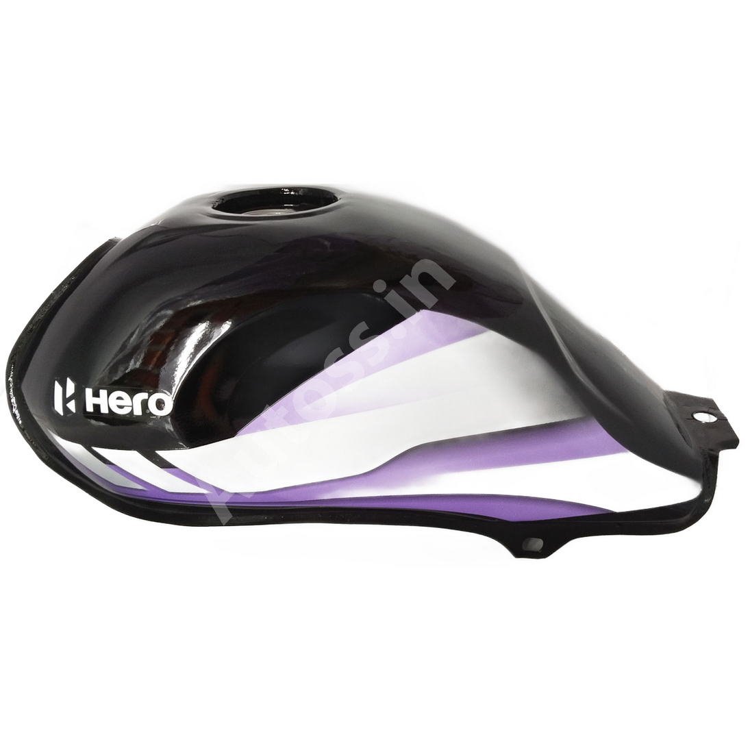 HERO HFDX BS6 PETROL TANK BLACK and PURPLE
