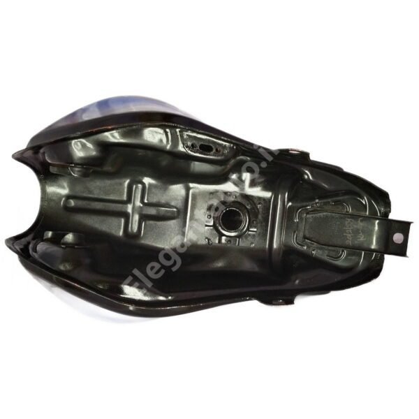BAJAJ Discover 125 2015 Petrol Tank BLACK and BLUE - Image 3