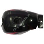 BAJAJ CT 100 X Bike Petrol Tank BLACK and RED - Image 2