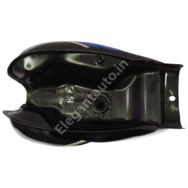 BAJAJ CT 100 X Petrol Tank BLUE and BLACK - Image 3