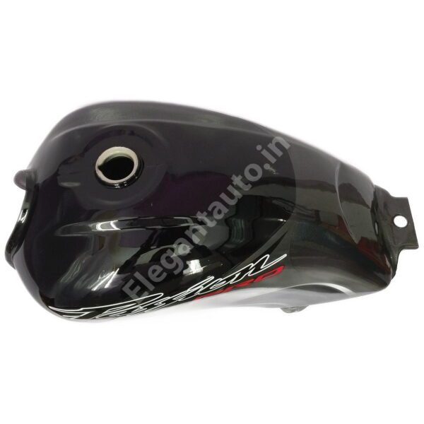HERO Passion Pro PETROL TANK BLACK and GREY - Image 2