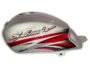 HERO Super Splendor T5 Petrol Tank SILVER and RED