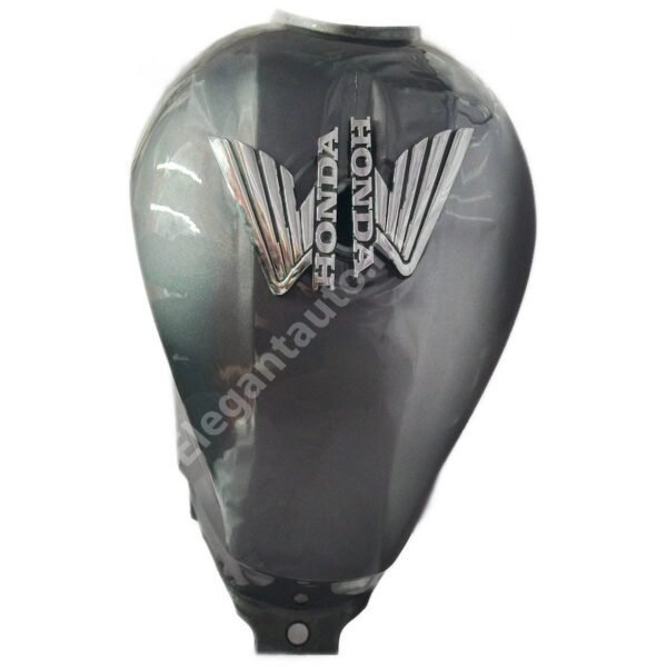 HONDA Shine (T-4) Petrol Tank BLACK and GREY - Image 2