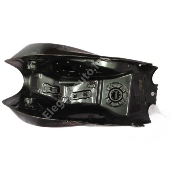 HERO Super Splendor BS6 Petrol Tank BLACK and RED - Image 3