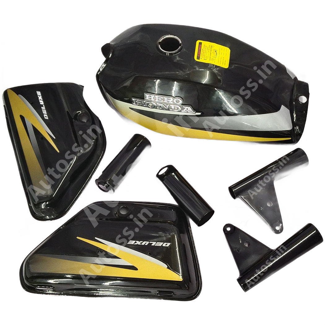 HERO HONDA CD Y2K BLACK PETROL TANK KIT