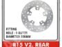 DISC BRAKE YAMAHA R15 V2 REAR