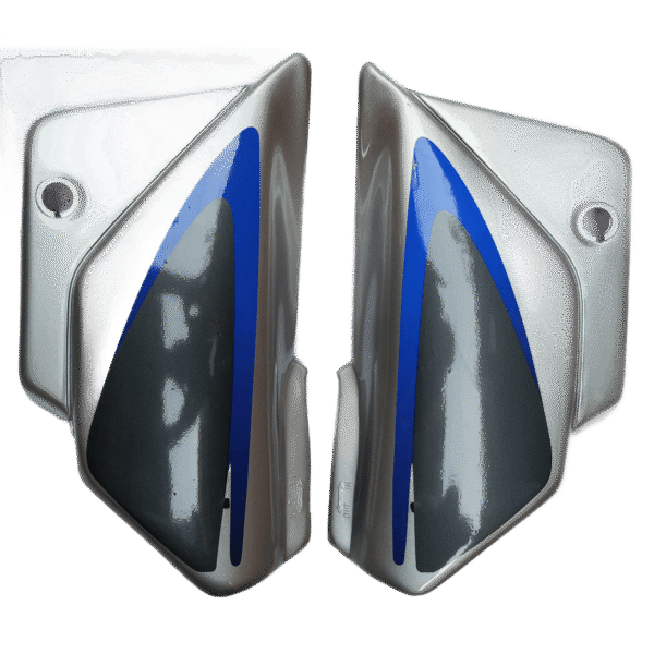 SIDE PANEL HERO SPLENDOR PLUS SILVER BLUE